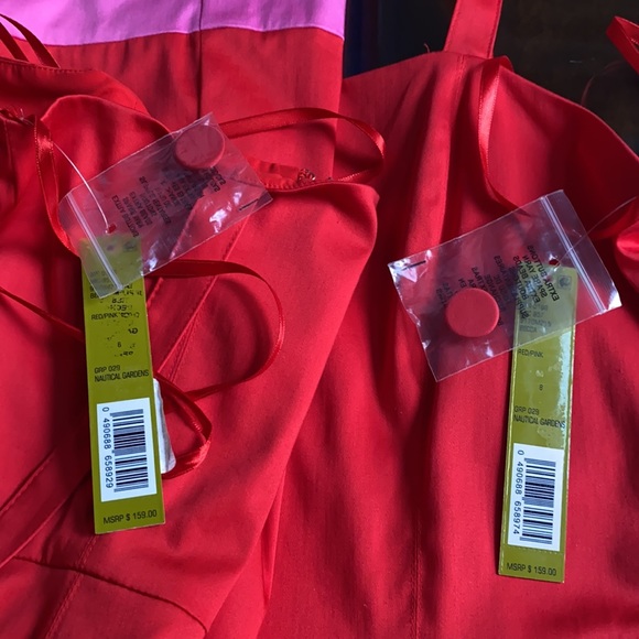 Gianni Bini Becca Color-block Button Dress. - Picture 12 of 12